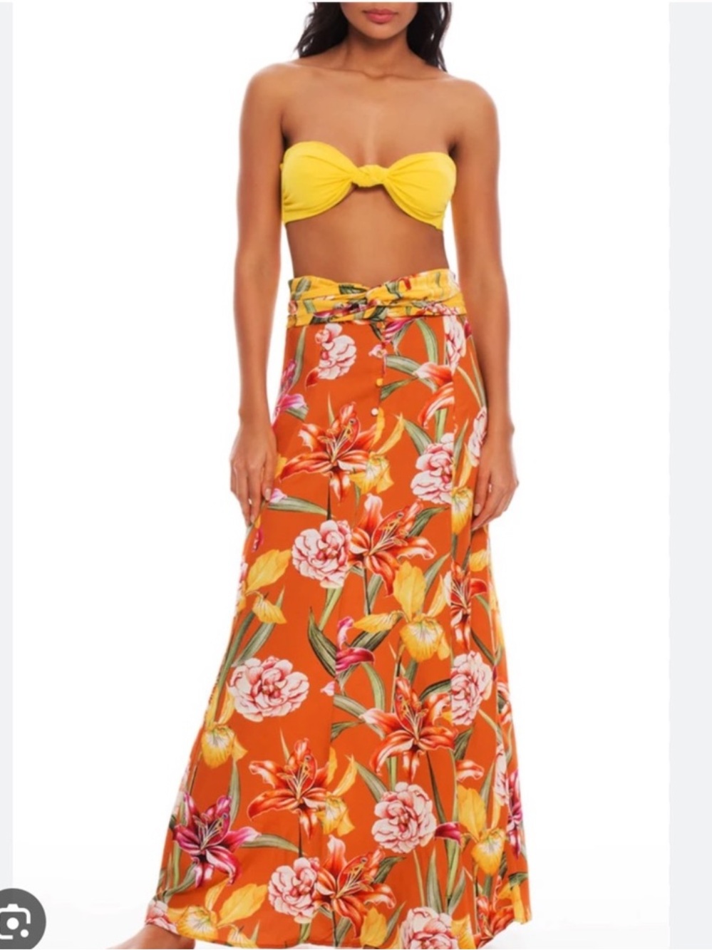 Agua Bendita Beck maxi dress - Picture 7 of 7
